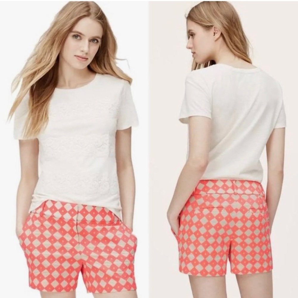 Ann Taylor Loft Riviera Chino Shorts Size 4